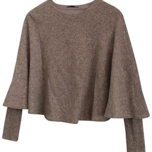 Zara Sweaters - Zara Mauve Poncho Sweater Zara Sweaters - Zara Mauve Poncho Sweater
